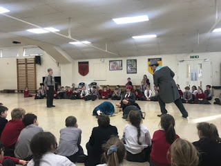 Y5/6 experience the Young Shakespeare&#8217;s production of The Tempest, Copthill School