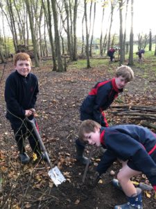 Children in need and Forest School fun!, Copthill School