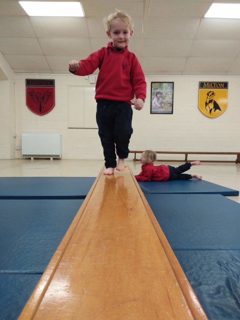 Balancing, Copthill School