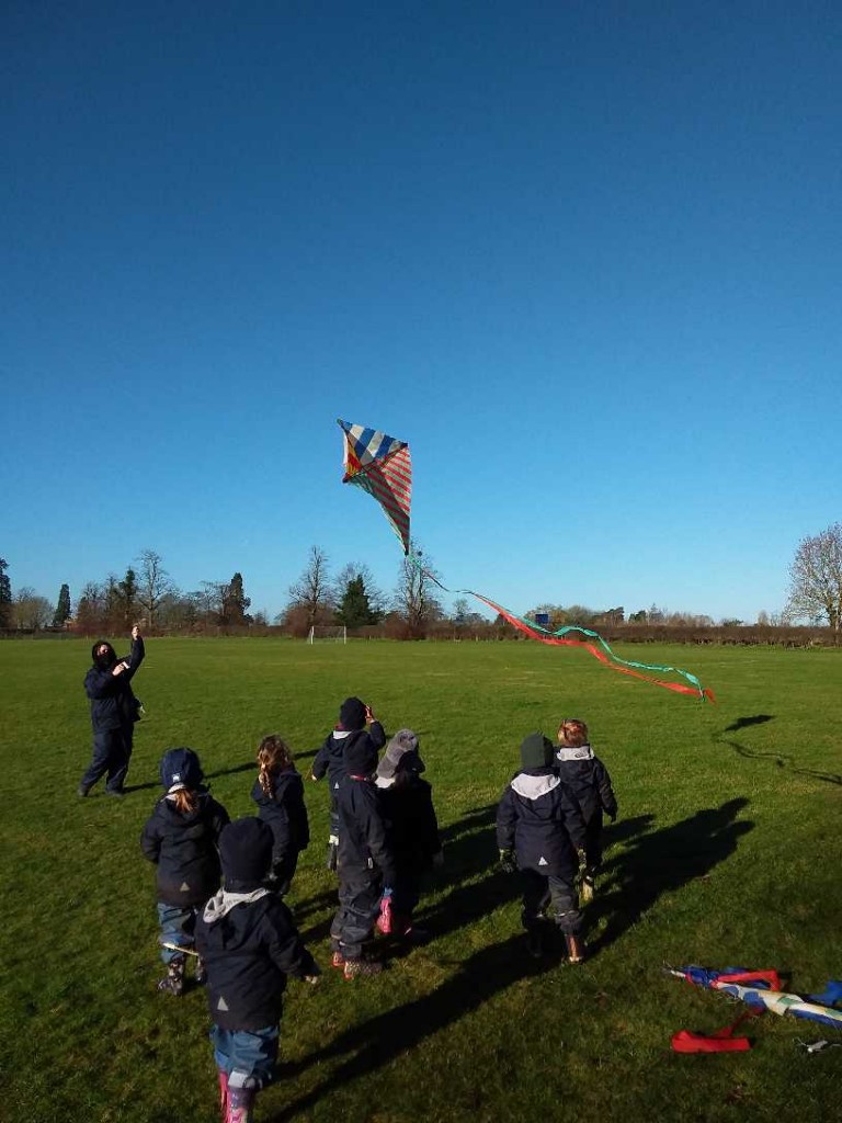 Kite Flying, Copthill School