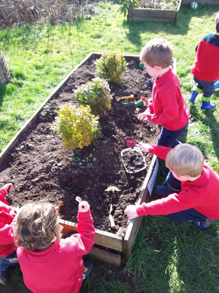 Gardening, Copthill School