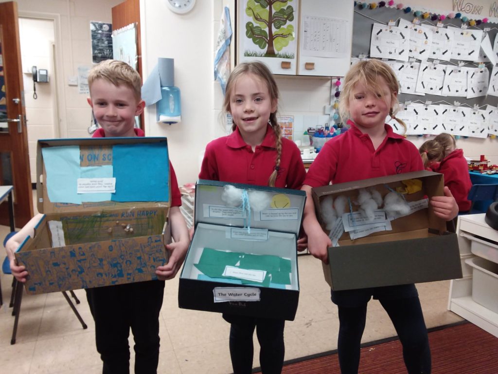 Water cycle wonders&#8230;, Copthill School