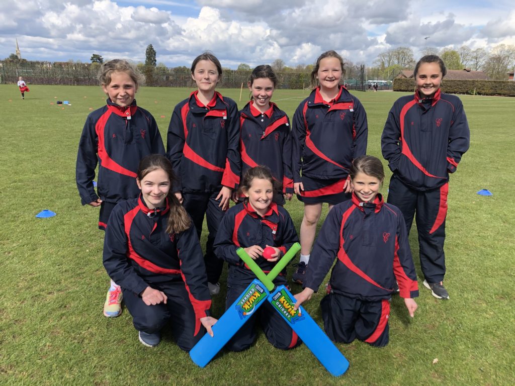 U11 Girls stumped Brooke with their Cricket skills, Copthill School