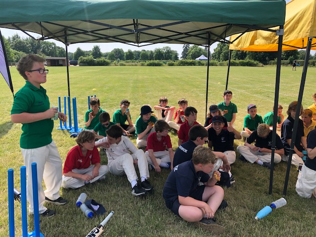 Year 5&amp;6 Boys Kwik Cricket House Matches 2021, Copthill School