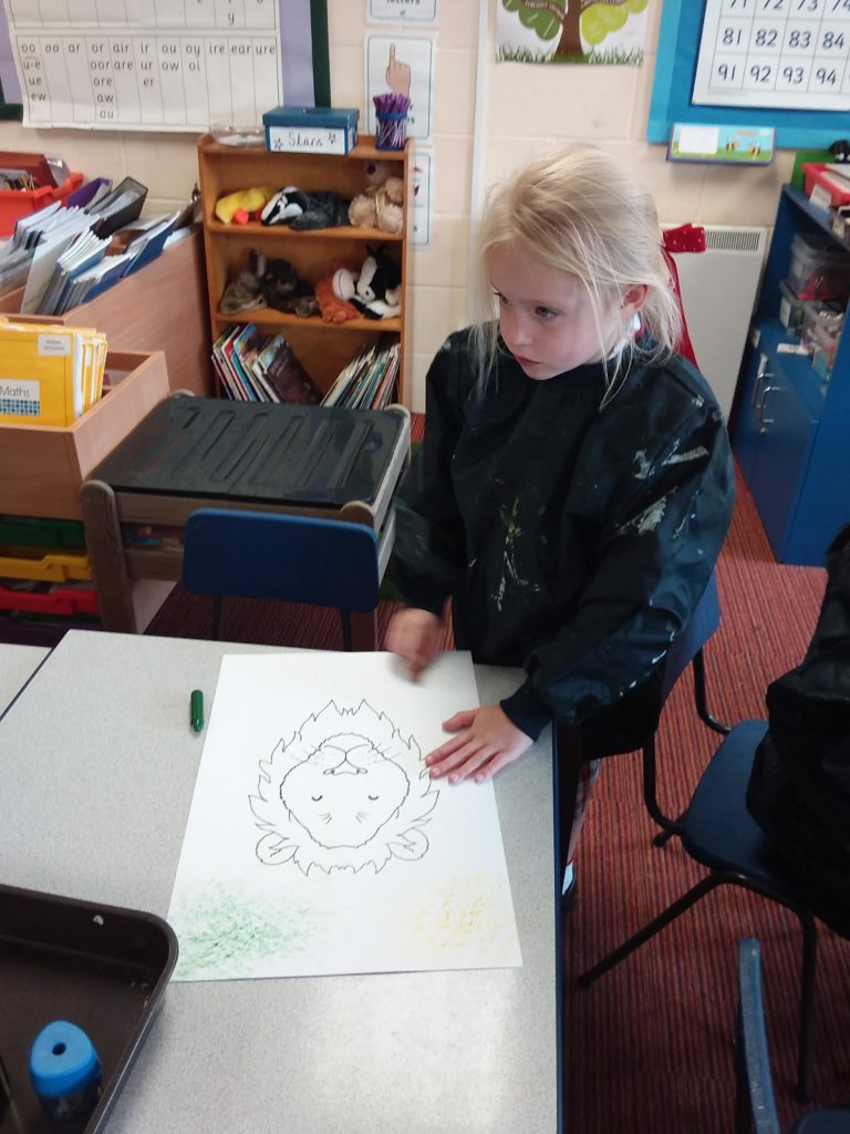 Art and craft in Year 1, Copthill School