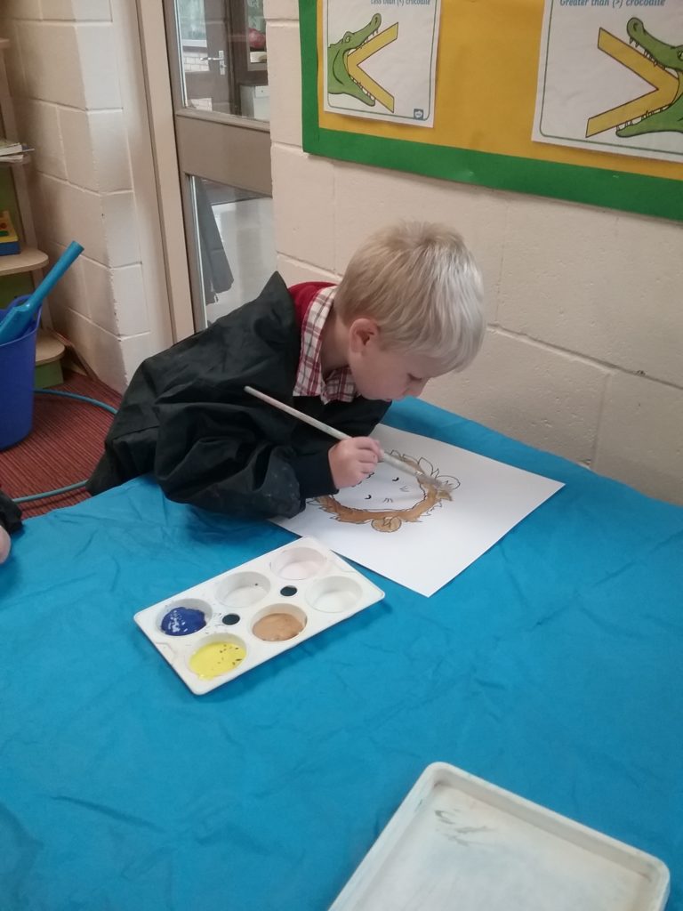 Art and craft in Year 1, Copthill School