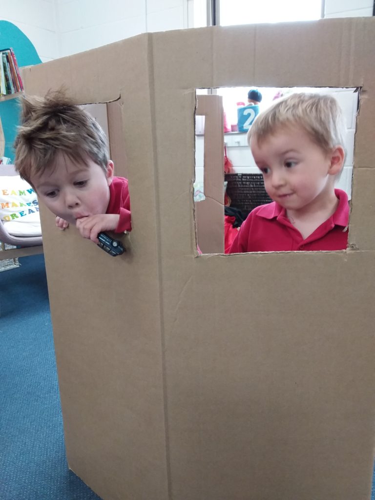 Cardboard Houses, Copthill School