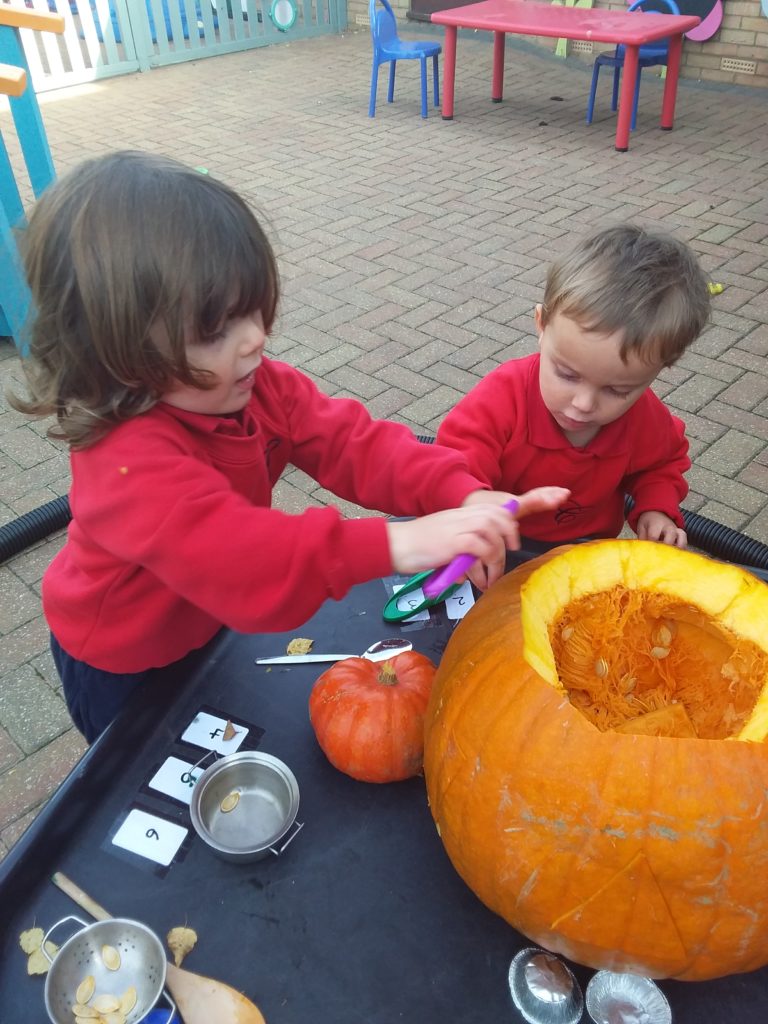Pumpkin Play, Copthill School