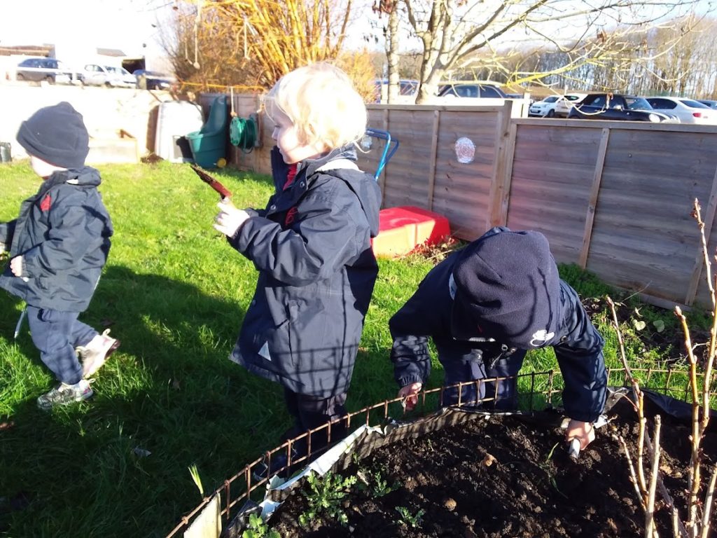 Winter Gardening, Copthill School