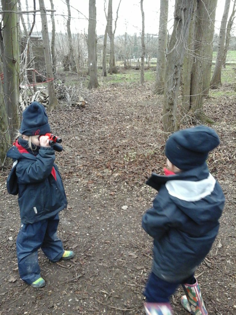Balancing, Bird Watching and Binoculars!, Copthill School