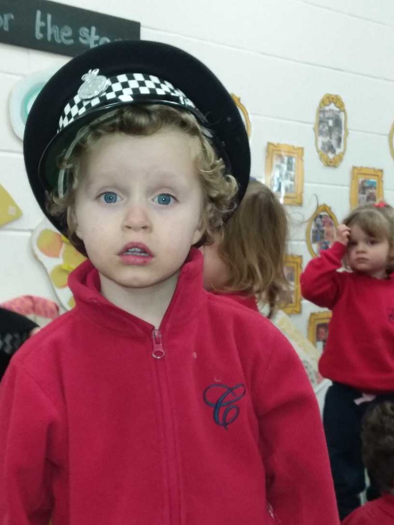 Police Officer Visit, Copthill School