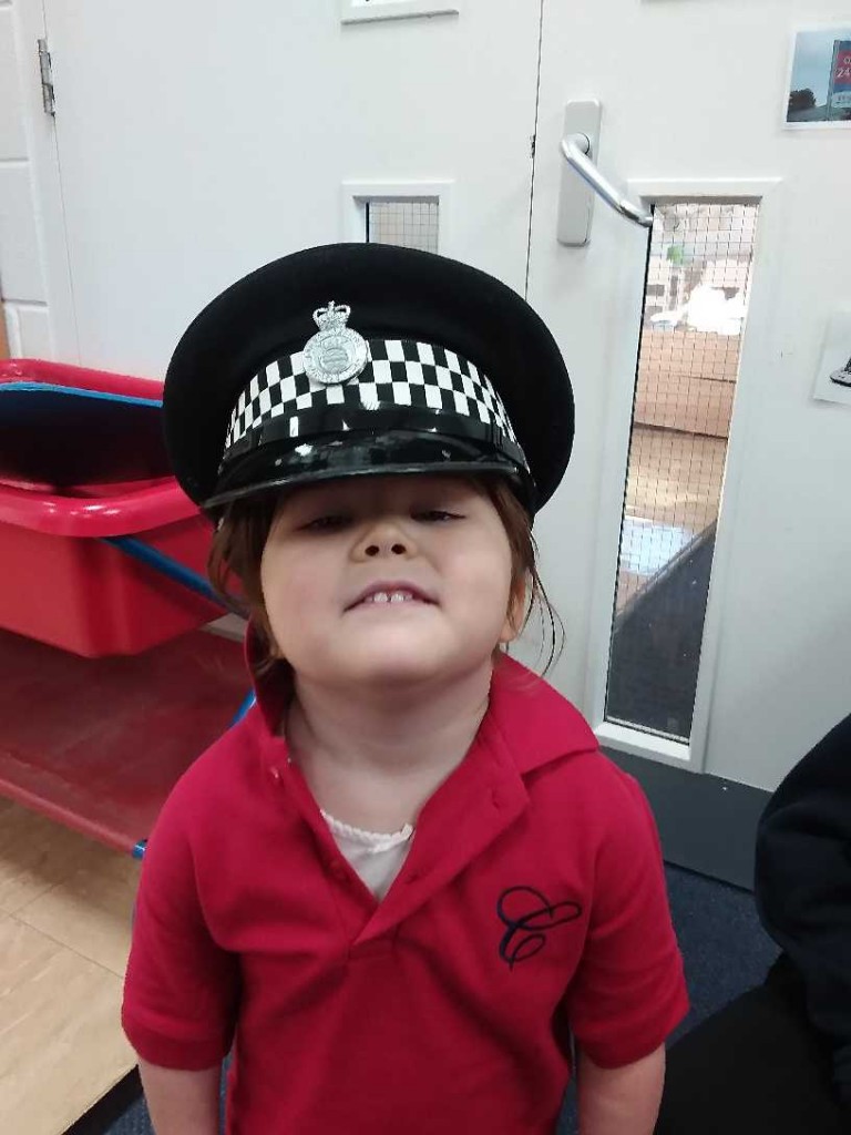 Police Officer Visit, Copthill School