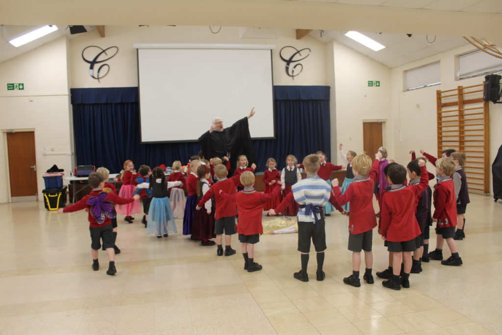 Storytelling fun for year 1, Copthill School