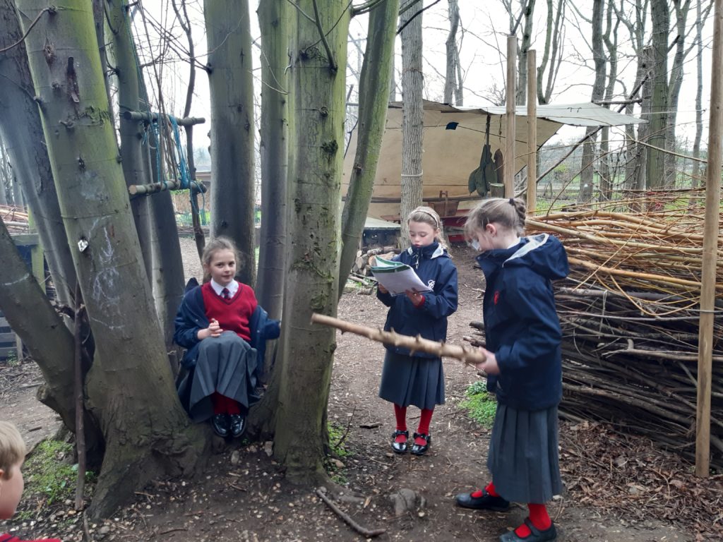 Thor and the Giants come to Copthill Woods!, Copthill School