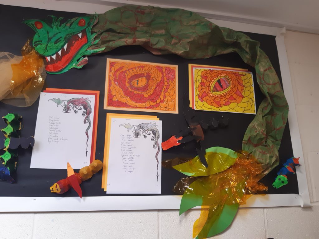 Dragons on Display, Copthill School