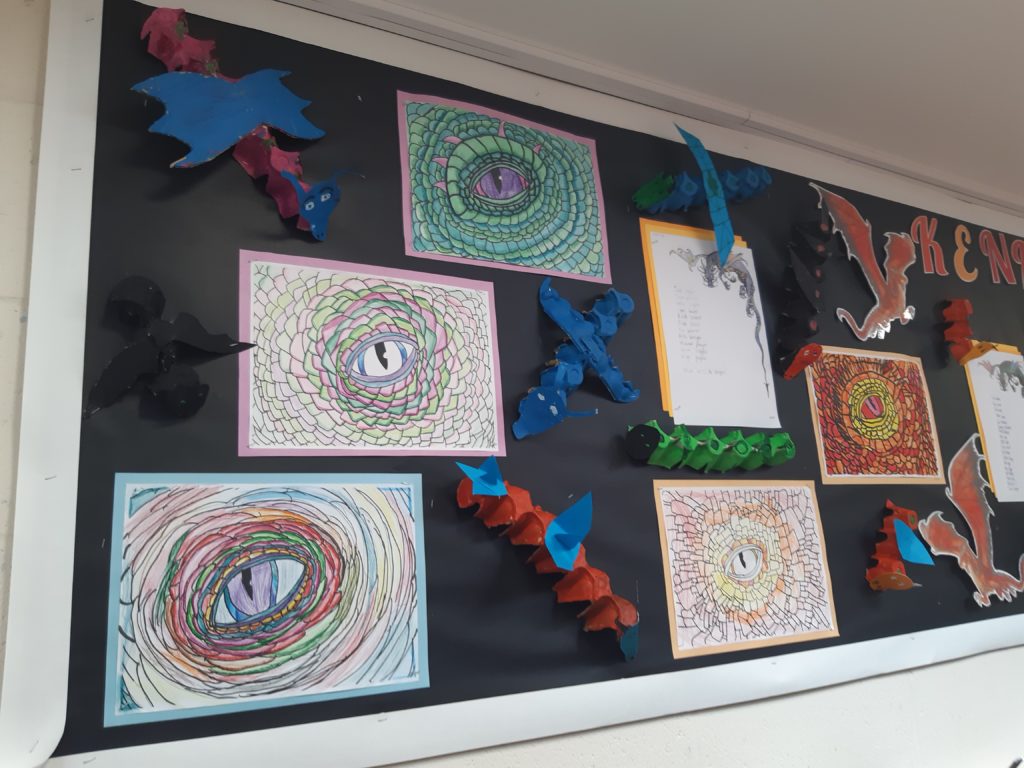 Dragons on Display, Copthill School