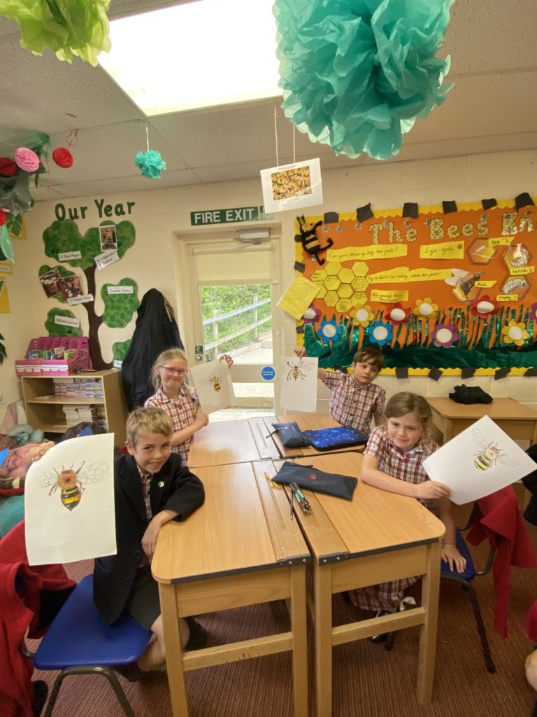 Busy little bees!, Copthill School