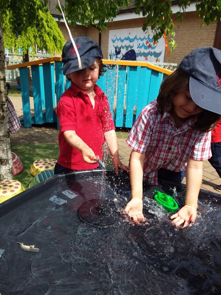 Fountain Fun!, Copthill School
