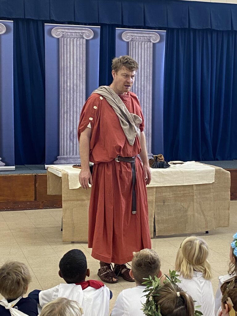 Greek for a day!, Copthill School
