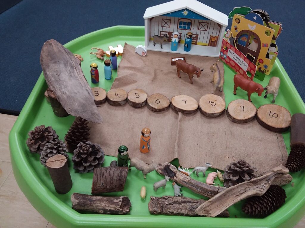 Nativity Crafts, Copthill School