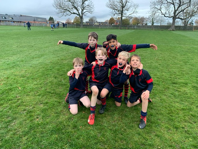 Y5&amp;6 Rugby v Ratcliffe, Copthill School