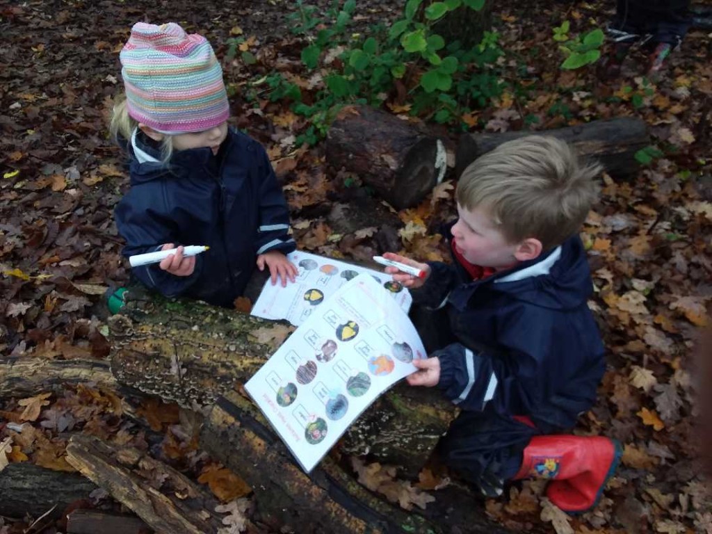 Leaf Threading and Muddy Puddles, Copthill School