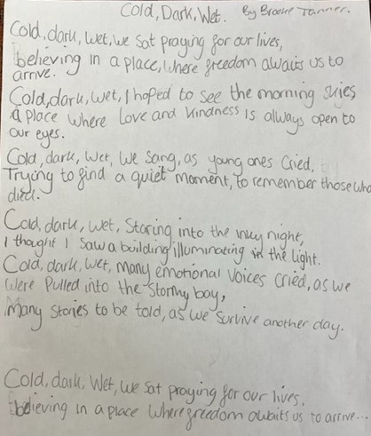 Year 6 Poetry, Copthill School