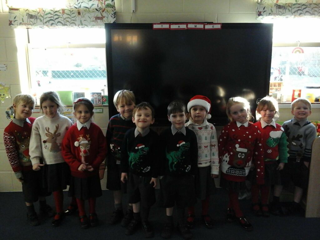 Happy Christmas from Reception!, Copthill School
