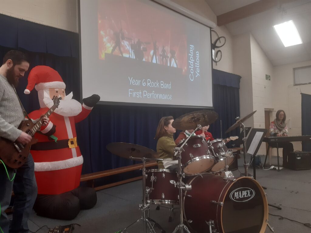 Year 6 Rock Band Rock!, Copthill School
