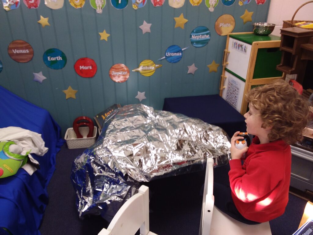 Space Role Play, Copthill School