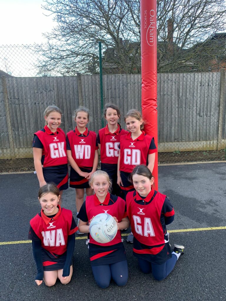 Challenging afternoon away at Oakham Netball, Copthill School