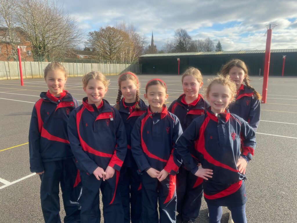 Challenging afternoon away at Oakham Netball, Copthill School