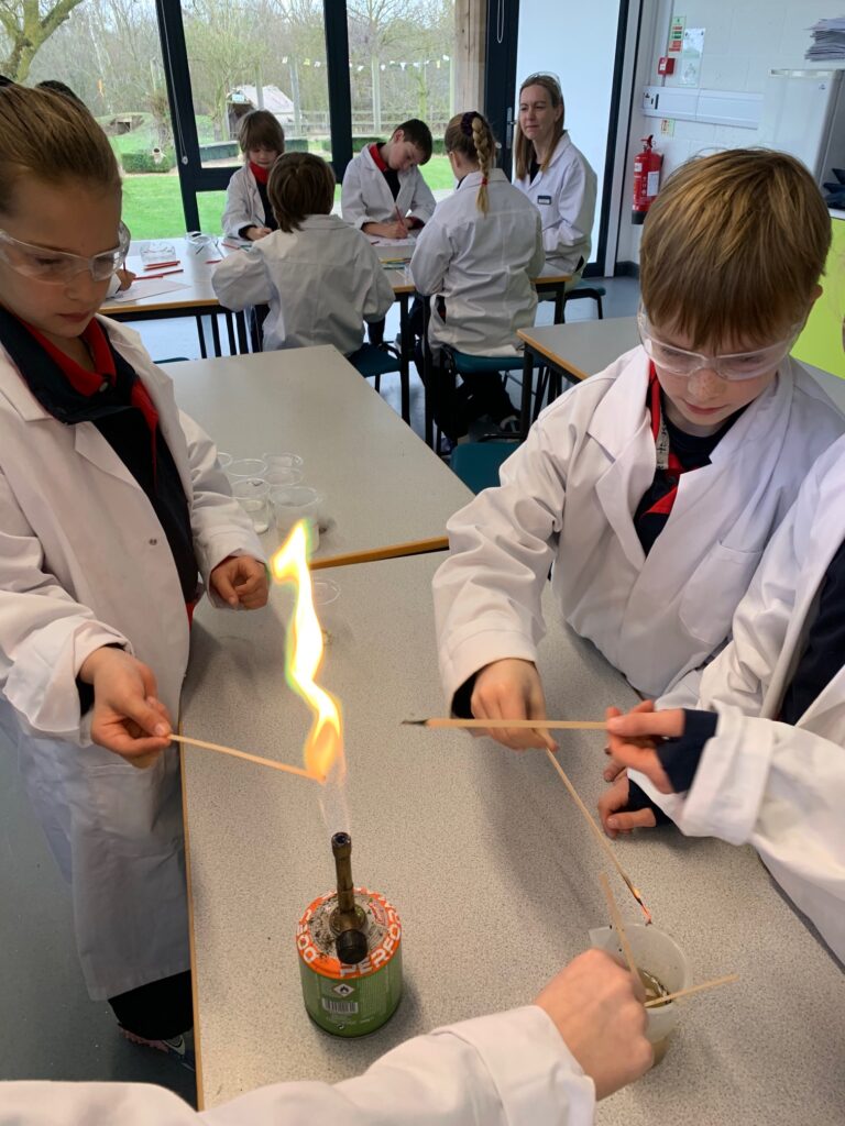How do fireworks make different colours? Year 5 scientists find out&#8230;, Copthill School