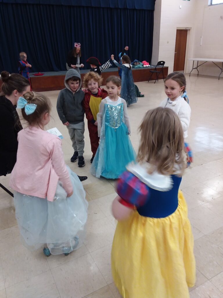 Snowed in a Fairytale Castle, Copthill School