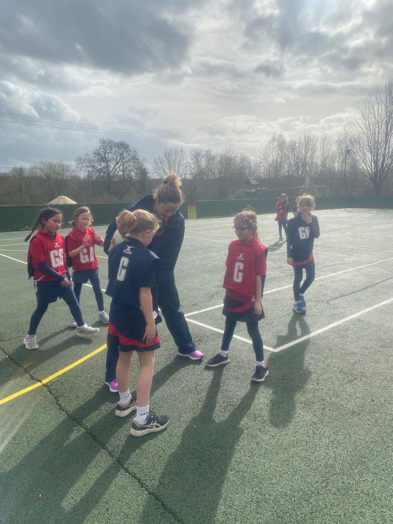 Yr3&amp;4 Netball House Matches, Copthill School