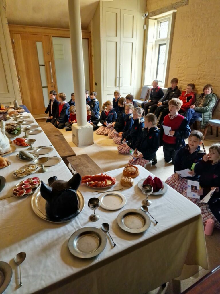 Year 5 visit Burghley, Copthill School