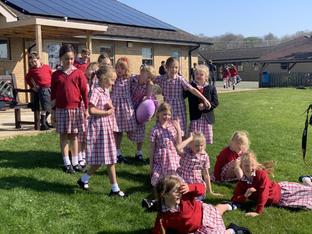 The sun has got his hat on&#8230;, Copthill School