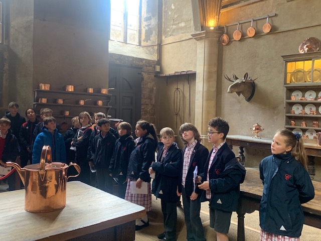 Year 5 visit Burghley, Copthill School
