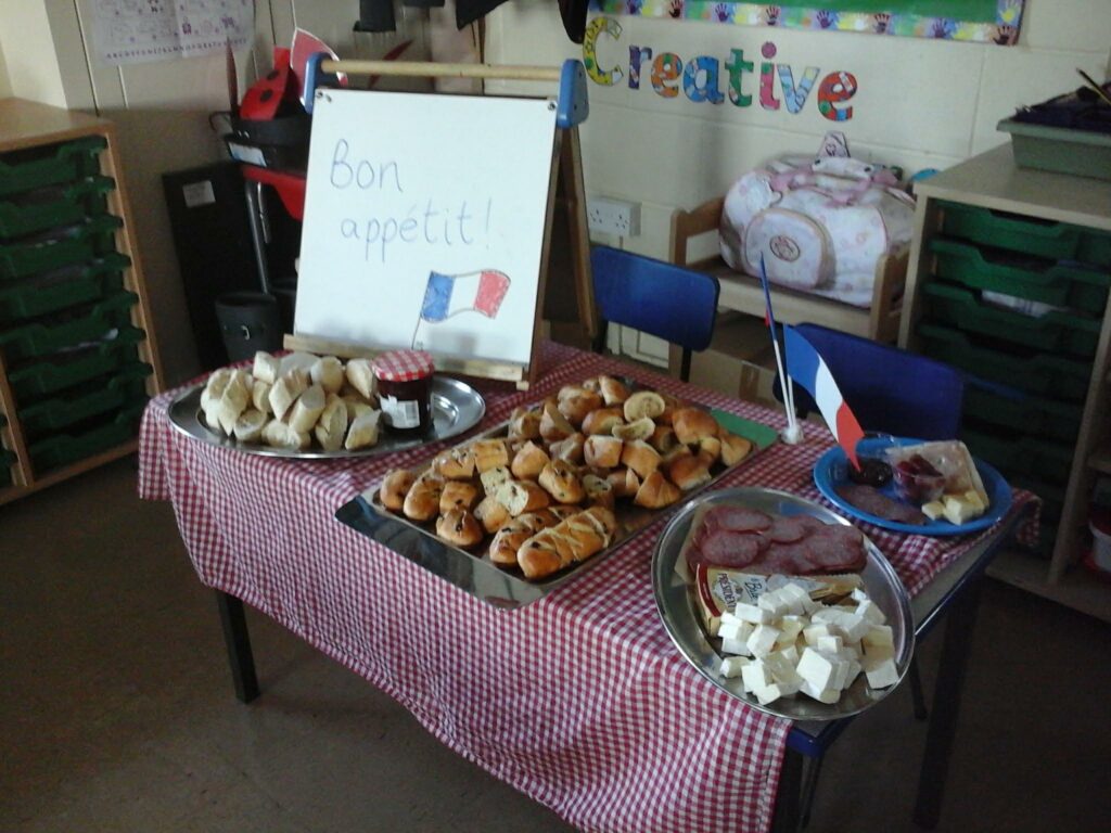 Le petit déjeuner français, Copthill School
