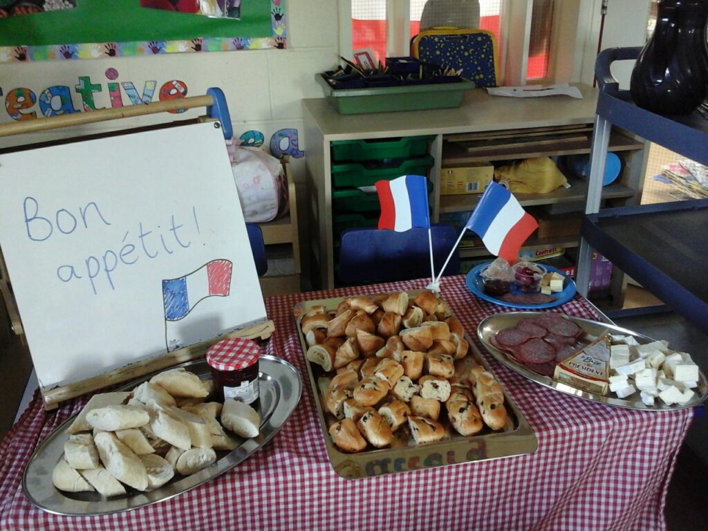 Le petit déjeuner français, Copthill School