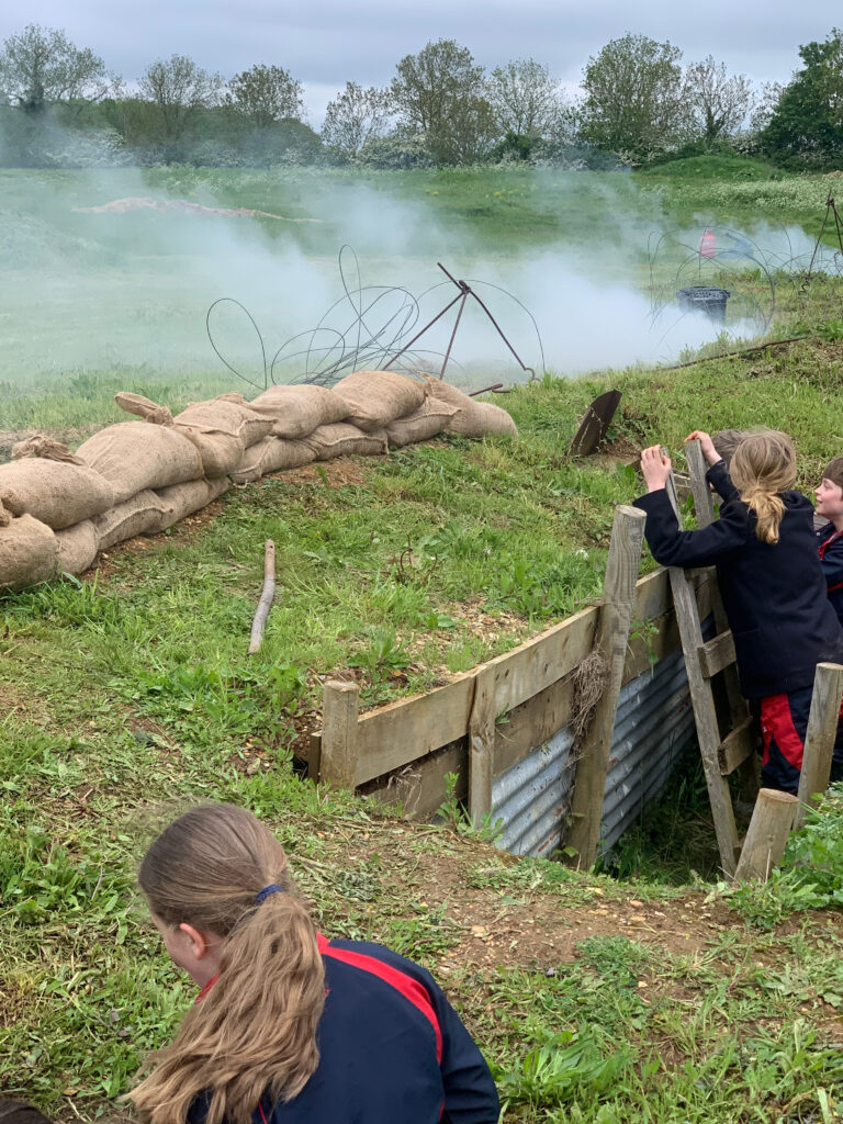 Life in the trenches&#8230;, Copthill School