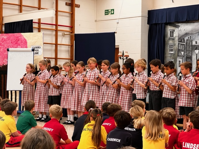 Rocking Recorders, Copthill School