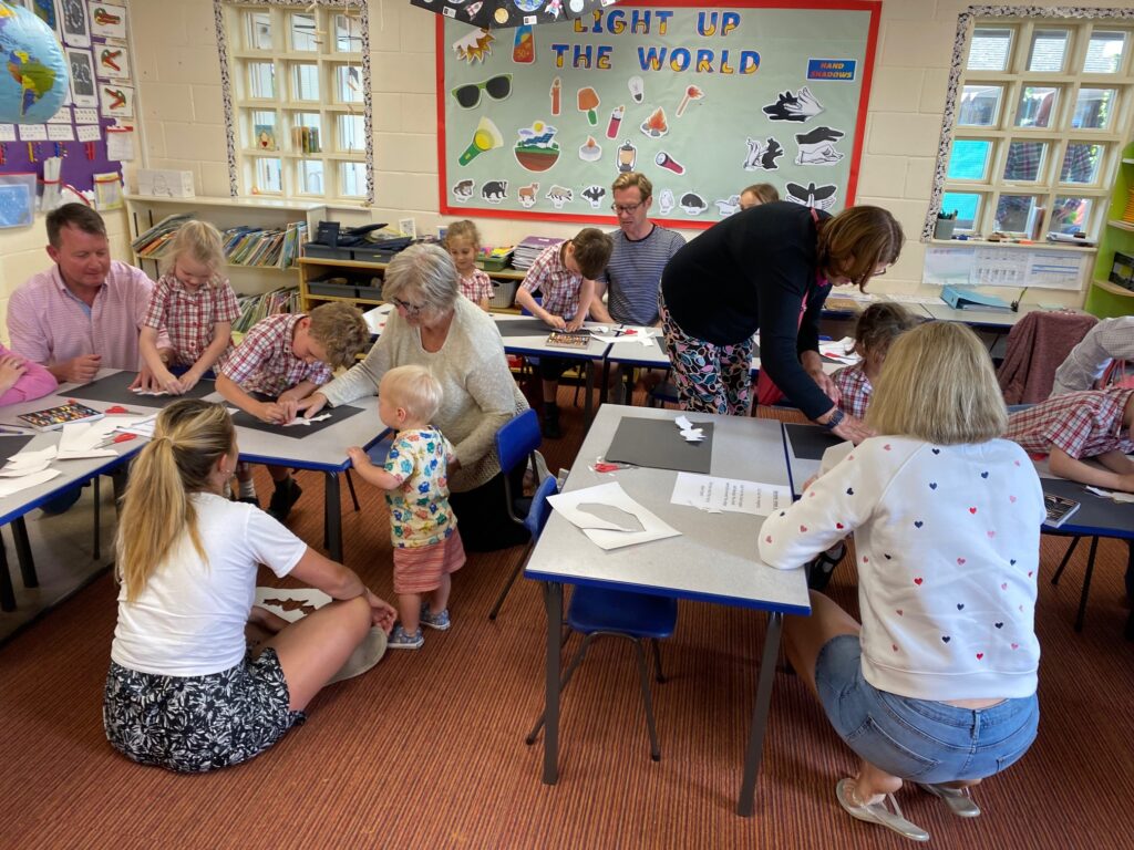 Parents attend lessons!, Copthill School