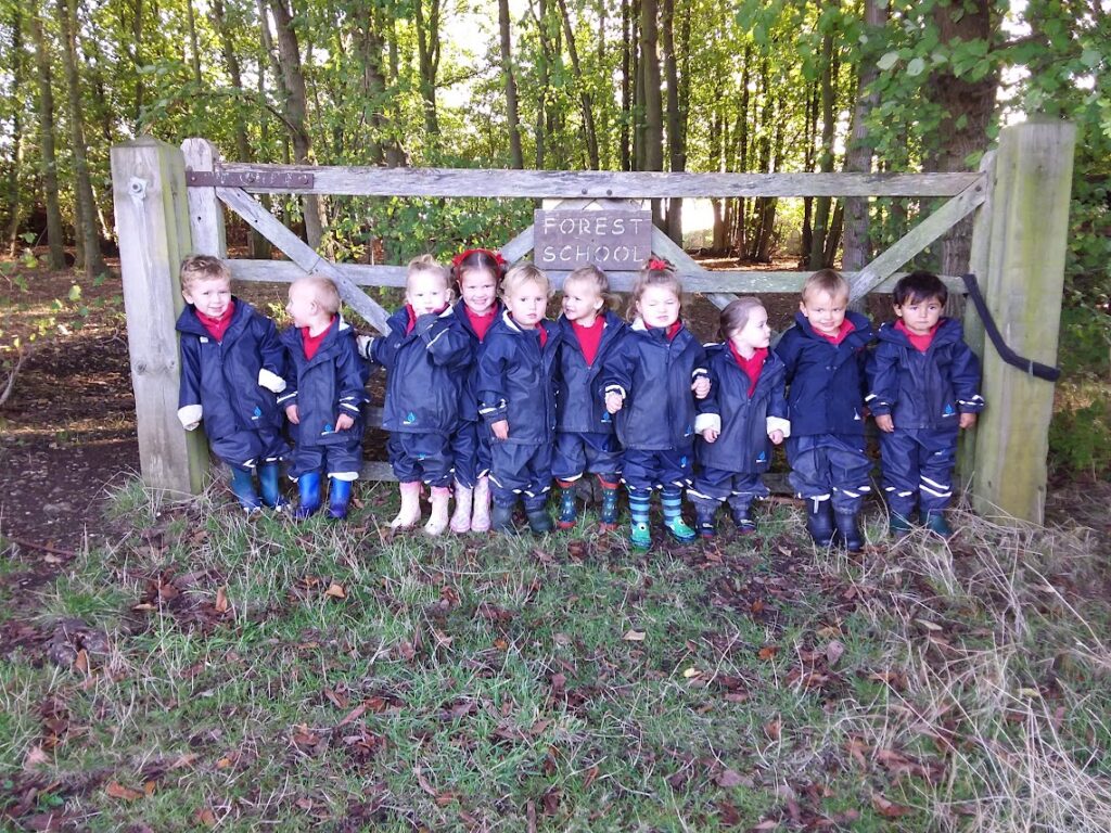 Forest School, Houses and Bears!, Copthill School