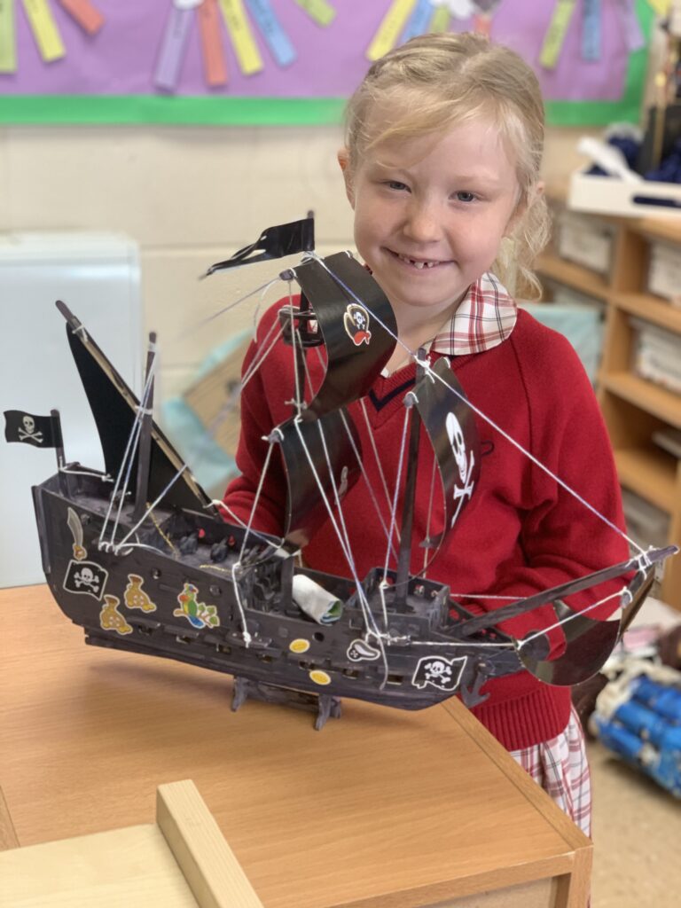 A Fleet of Copthill Pirate Ships!, Copthill School