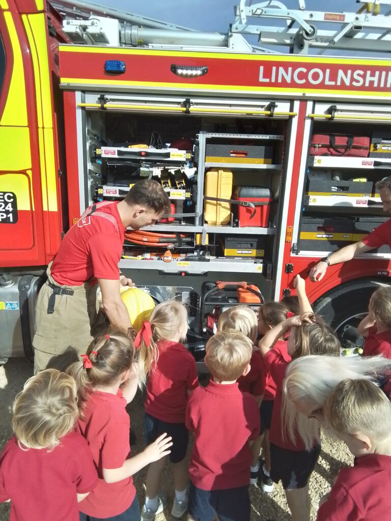 Our Fire Engine Visit!, Copthill School
