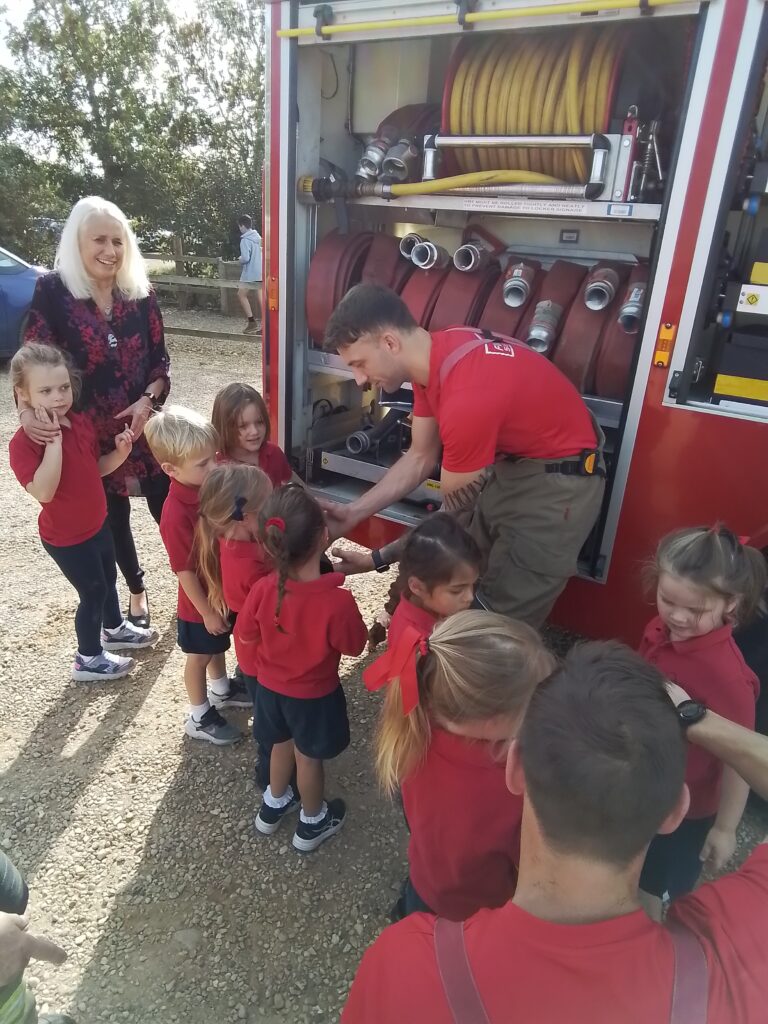 Our Fire Engine Visit!, Copthill School