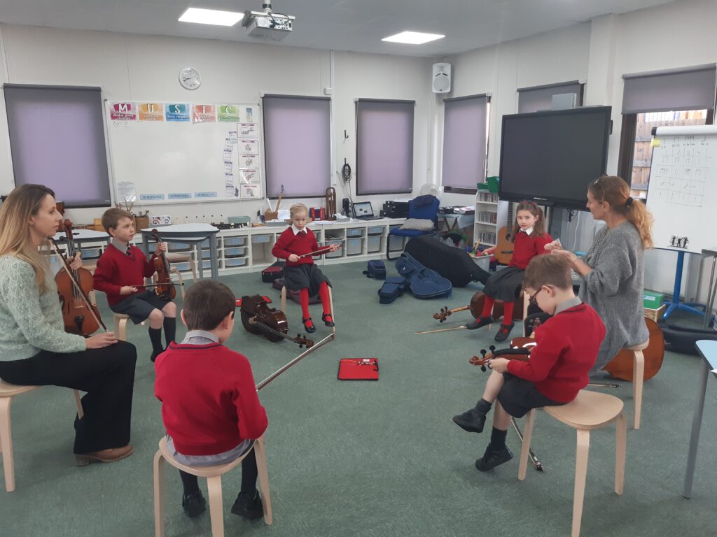 Stunning String Performances, Copthill School