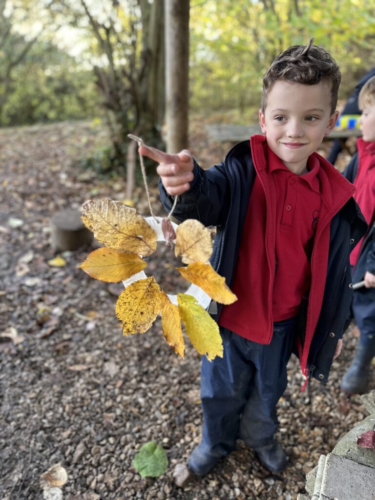 Autumn Wreaths, Copthill School