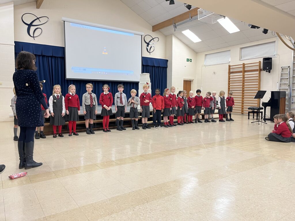 First Recorder Performance from Year 3, Copthill School
